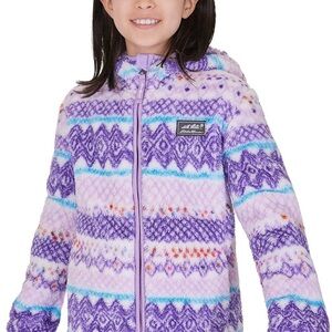 Eddie Bauer Kids Jacket - Purple and Blue Pattern